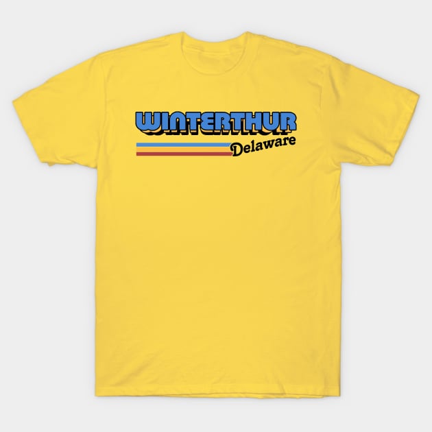 Winterthur, Delaware / / Retro Styled Design T-Shirt by DankFutura